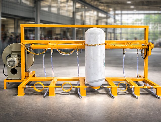 Cylinder Rotating Vise